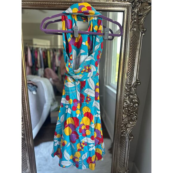 Trash Diva Yves Circle Dress Tutti Fruity Blue Balloon Print Size 6 NEW NWT - Picture 6 of 7